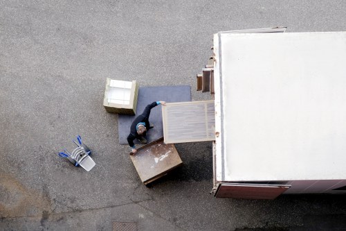 House removalists in Kensington safely handling bulky furniture and boxes
