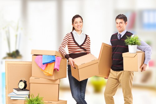 Quotation and planning page for Kensington removals