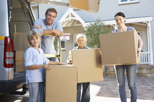 Professional movers handling student furniture in Kensington