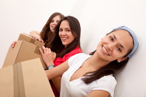 Commercial removals planning for an office move in Kensington