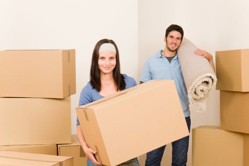 Removal team planning a move in Kensington with apartment access considerations
