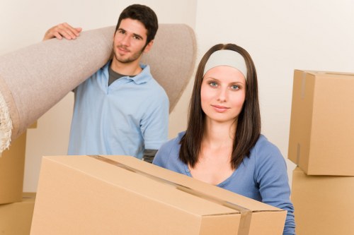 Office relocation materials prepared for same day removals in Kensington