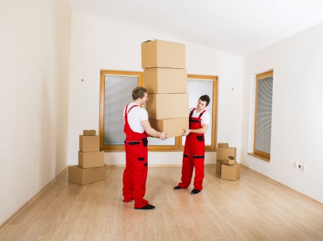 PPE used by a removal company in Kensington during a safe moving job